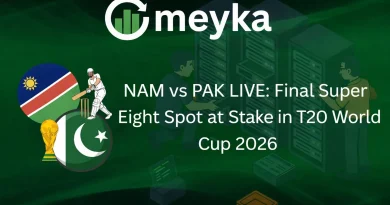 NAM vs PAK LIVE Final Super Eight Spot at Stake in T20 World Cup 2026