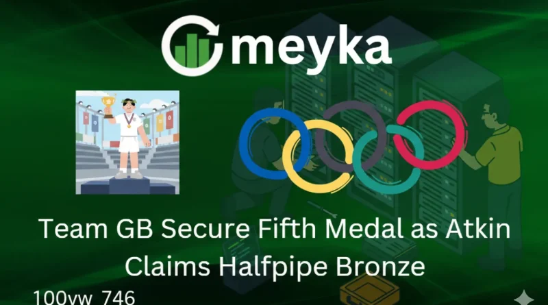 Team GB Secure Fifth Medal as Atkin Claims Halfpipe Bronze
