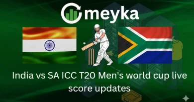 India vs SA ICC T20 Men's world cup live score updates