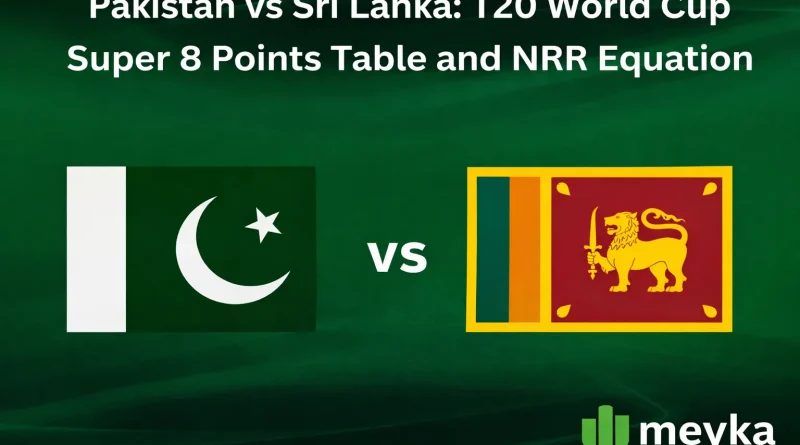 Pakistan vs Sri Lanka