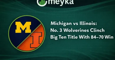 Michigan vs Illinois: No. 3 Wolverines Clinch Big Ten Title With 84–70 Win