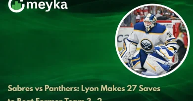 Sabres vs Panthers: Lyon Makes 27 Saves to Beat Former Team 3–2