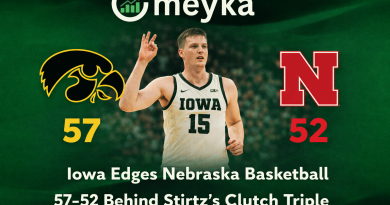 Iowa Edges Nebraska Basketball 57-52 Behind Stirtz’s Clutch Triple