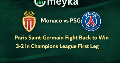 Monaco vs PSG: Paris Saint-Germain Fight Back to Win 3-2 in Champions League First Leg