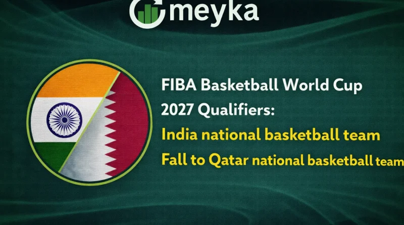 FIBA Basketball World Cup 2027 Qualifiers: India national basketball team Fall to Qatar national basketball team