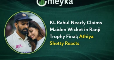 KL Rahul Nearly Claims Maiden Wicket in Ranji Trophy Final; Athiya Shetty Reacts