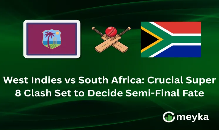 West Indies vs South Africa: Crucial Super 8 Clash Set to Decide Semi-Final Fate