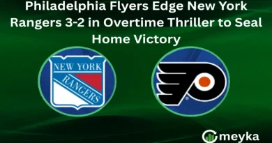 Philadelphia Flyers Edge New York Rangers 3-2 in Overtime Thriller to Seal Home Victory
