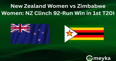 New Zealand Women vs Zimbabwe Women: NZ Clinch 92-Run Win in 1st T20I