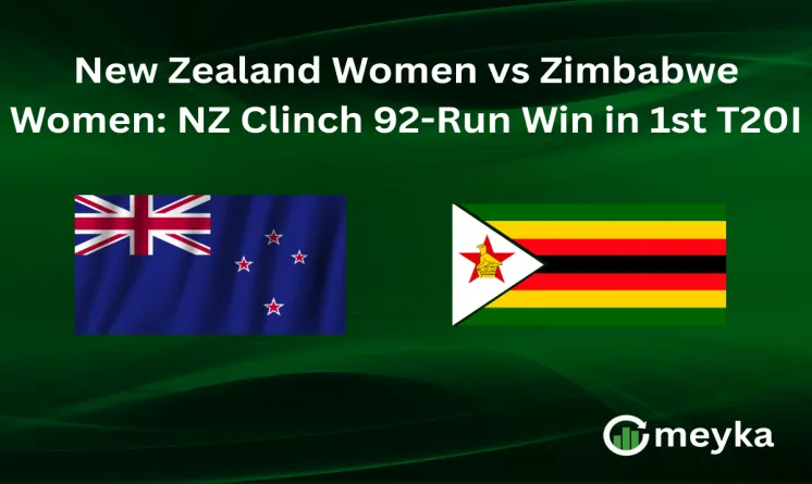 New Zealand Women vs Zimbabwe Women: NZ Clinch 92-Run Win in 1st T20I