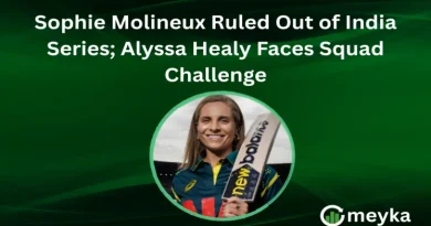 Sophie Molineux Ruled Out of India Series; Alyssa Healy Faces Squad Challenge