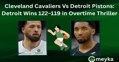 Cleveland Cavaliers Vs Detroit Pistons: Detroit Wins 122–119 in Overtime Thriller
