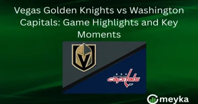 Vegas Golden Knights vs Washington Capitals: Game Highlights and Key Moments