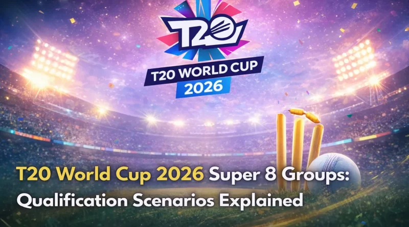 T20 World Cup 2026 Super 8 Groups: Qualification Scenarios Explained