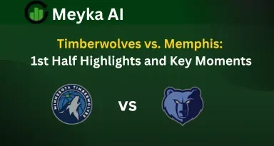 Timberwolves vs. Memphis: 1st Half Highlights and Key Moments