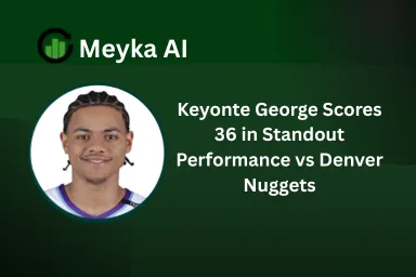Keyonte George Scores 36 in Standout Performance vs Denver Nuggets