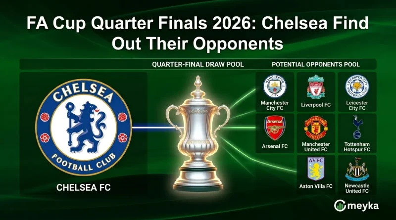 FA Cup Quarter Finals 2026: Chelsea Find Out Their Opponents