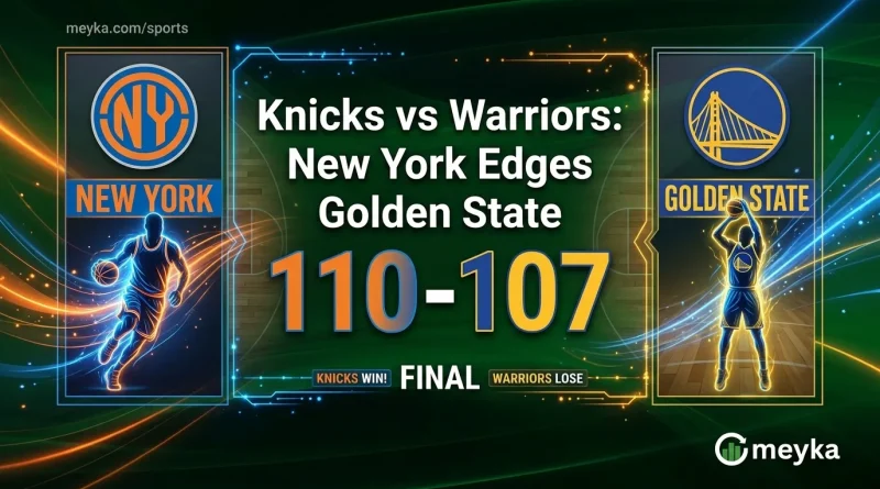 Knicks vs Warriors: New York Edges Golden State 110-107