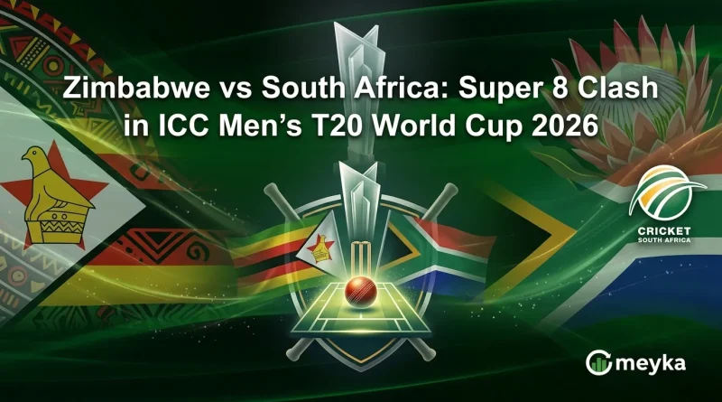 Zimbabwe vs South Africa: Super 8 Clash in ICC Men’s T20 World Cup 2026