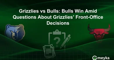 Grizzlies vs Bulls: Bulls Win Amid Questions About Grizzlies’ Front-Office Decisions
