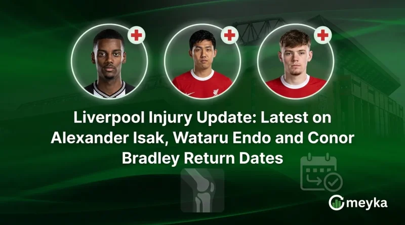 Liverpool Injury Update: Latest on Alexander Isak, Wataru Endo and Conor Bradley Return Dates