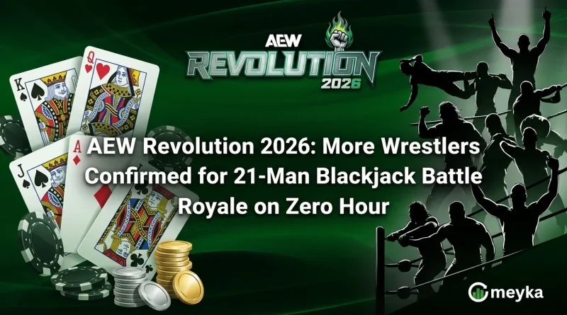 AEW Revolution 2026: More Wrestlers Confirmed for 21-Man Blackjack Battle Royale on Zero Hour