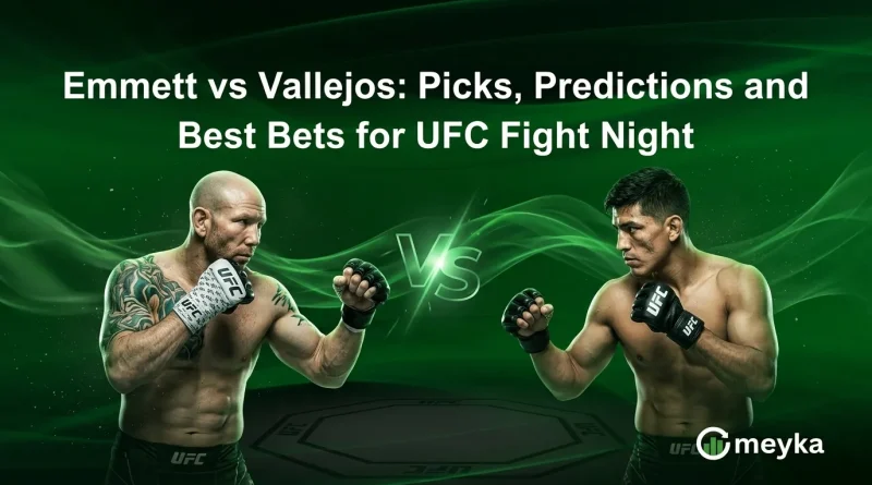 Emmett vs Vallejos: Picks, Predictions and Best Bets for UFC Fight Night
