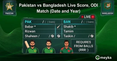 Pakistan vs Bangladesh Live Score, 2nd ODI (Mar 13, 2026)