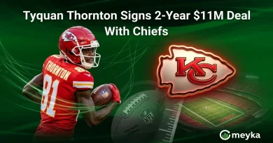 Tyquan Thornton Signs 2-Year $11M Deal With Chiefs