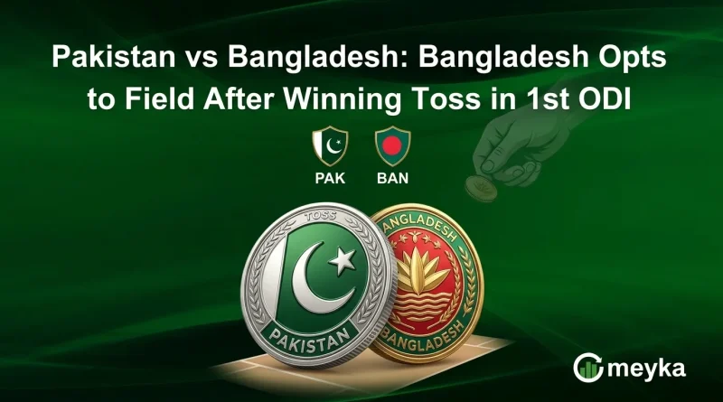 Pakistan vs Bangladesh: Bangladesh Opts to Field After Winning Toss in 1st ODI