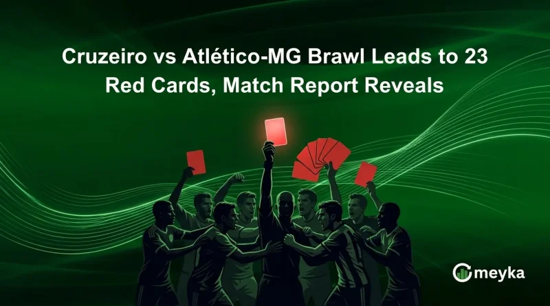Cruzeiro vs Atlético-MG Brawl Leads to 23 Red Cards, Match Report Reveals