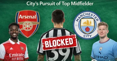 Arsenal Eye Move to Block Manchester City’s Pursuit of Top Midfielder