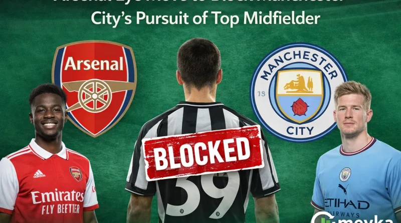 Arsenal Eye Move to Block Manchester City’s Pursuit of Top Midfielder