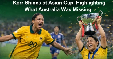 Kerr Shines at Asian Cup, Highlighting What Australia Was Missing