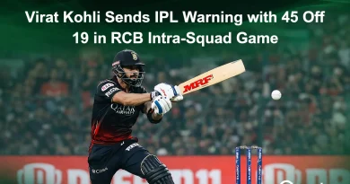 Virat Kohli Sends IPL Warning with 45 Off 19 in RCB Intra-Squad Game
