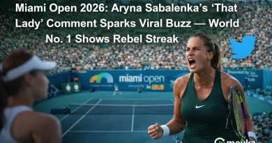 Miami Open 2026: Aryna Sabalenka’s ‘That Lady’ Comment Sparks Viral Buzz — World No. 1 Shows Rebel Streak