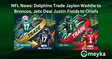 NFL News: Dolphins Trade Jaylen Waddle to Broncos, Jets Deal Justin Fields to Chiefs