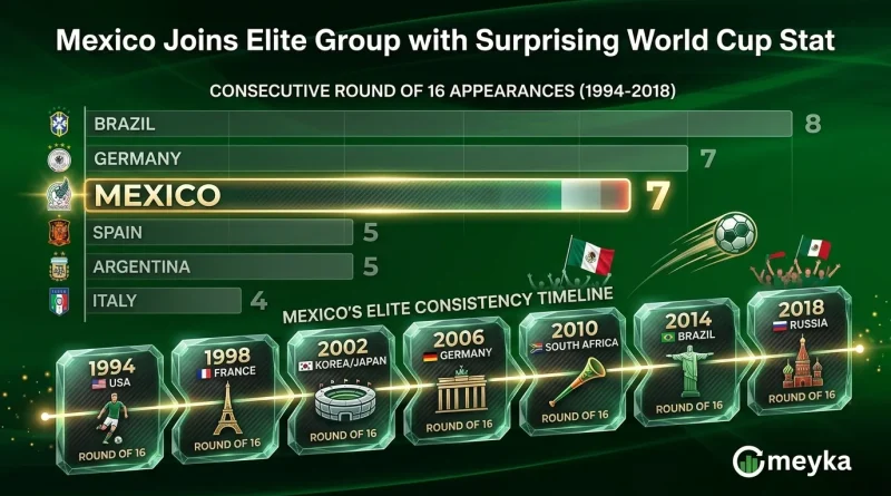 Mexico Joins Elite Group with Surprising World Cup Stat