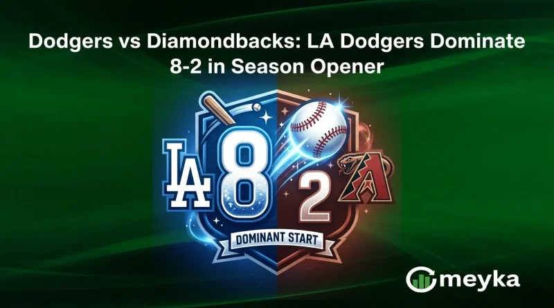 Dodgers vs Diamondbacks: LA Dodgers Dominate 8-2 in Season Opener