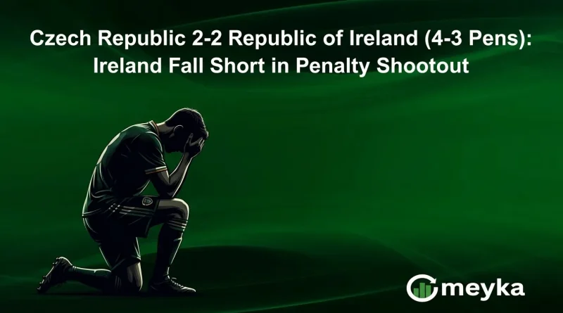 Czech Republic 2-2 Republic of Ireland (4-3 Pens): Ireland Fall Short in Penalty Shootout