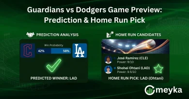 Guardians vs Dodgers Game Preview: Prediction & Home Run Pick