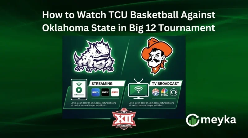 How to Watch TCU Basketball Against Oklahoma State in Big 12 Tournament