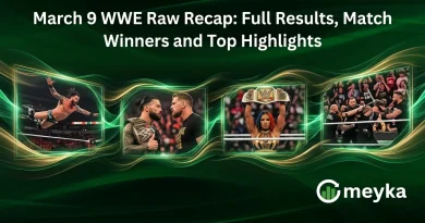 March 9 WWE Raw Recap: Full Results, Match Winners and Top Highlights