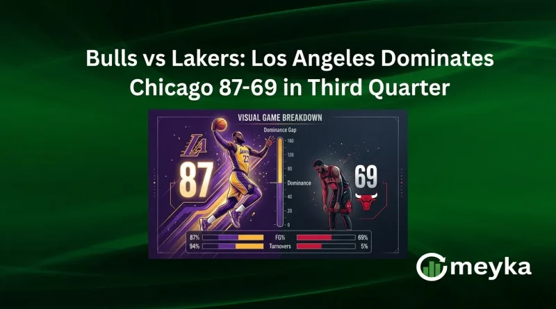 Bulls vs Lakers: Los Angeles Dominates Chicago 87-69 in Third Quarter