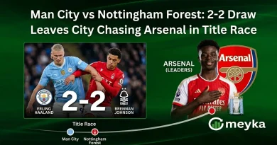 Man City vs Nottingham Forest: 2-2 Draw Leaves City Chasing Arsenal in Title Race