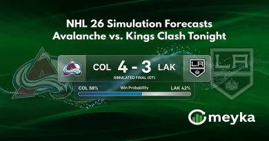 NHL 26 Simulation Forecasts Avalanche vs. Kings Clash Tonight