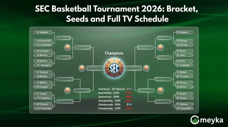SEC Basketball Tournament 2026: Bracket, Seeds and Full TV Schedule