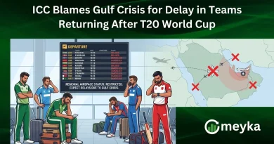 ICC Blames Gulf Crisis for Delay in Teams Returning After T20 World Cup