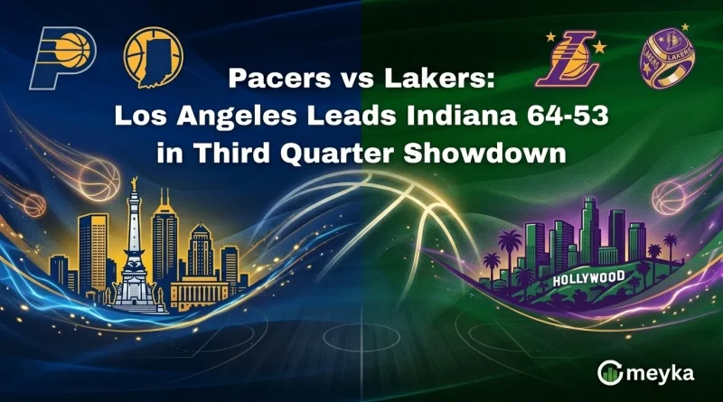 Pacers vs Lakers: Los Angeles Leads Indiana 64-53 in Third Quarter Showdown