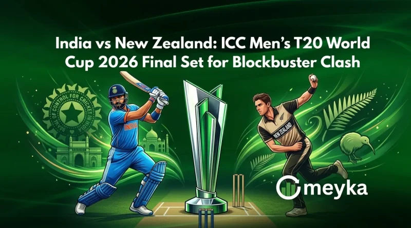India vs New Zealand: ICC Men’s T20 World Cup 2026 Final Set for Blockbuster Clash